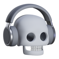 Sodamlazy skull logo